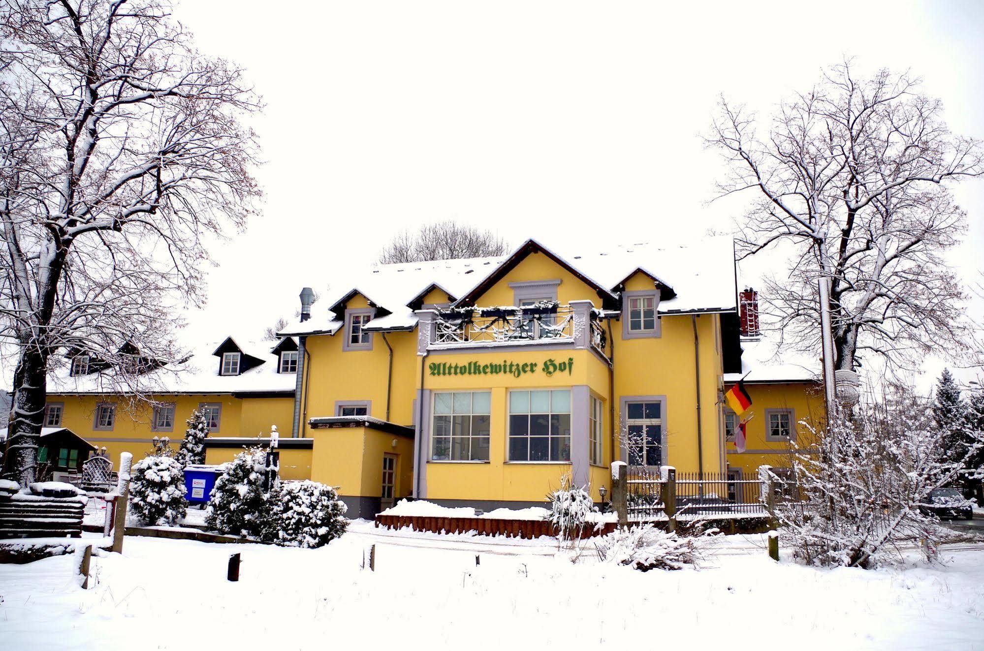 Hotel Alttolkewitzer Hof Dresden Exterior foto